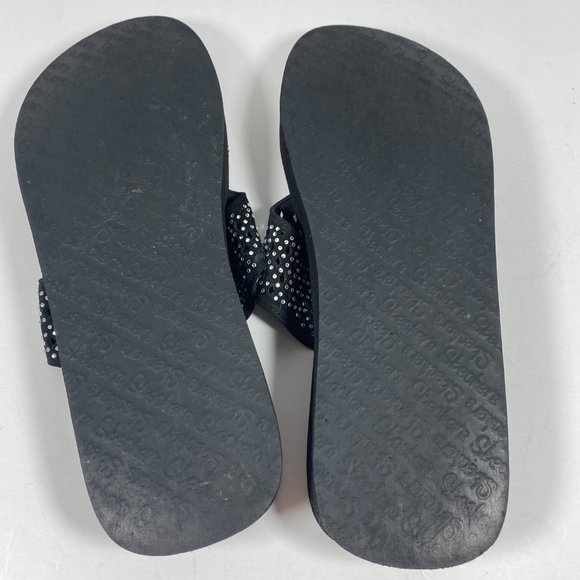 Skechers Yoga Foam Bling Flip Flop Size 9 - Picture 6 of 10